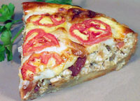 Chicken & Bacon Quiche